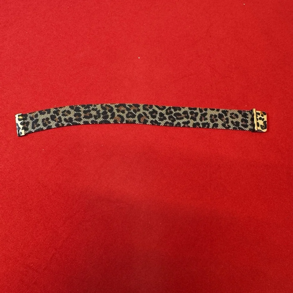Leopard Metallic Magnetic Smart Watch‎ Band